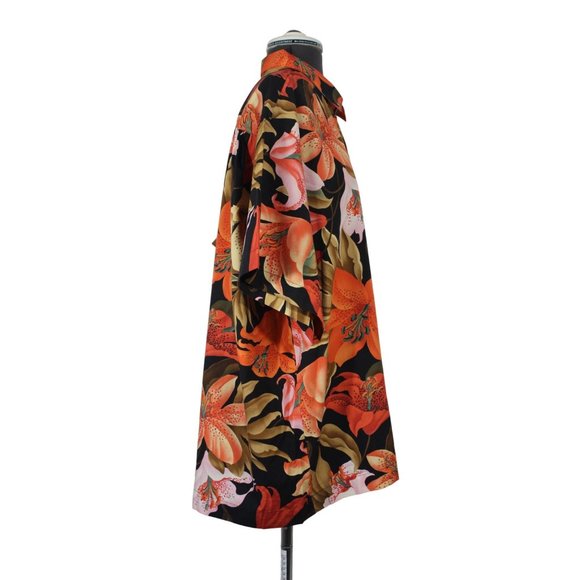 Tropical Trading Company men's floral button front Hawaiian‎ short sleeve shirt - Picture 4 of 12